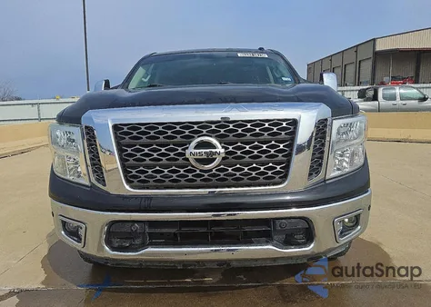 2017 Nissan Titan Sv from USA, damaged, VIN 1N6AA1E61HN500555